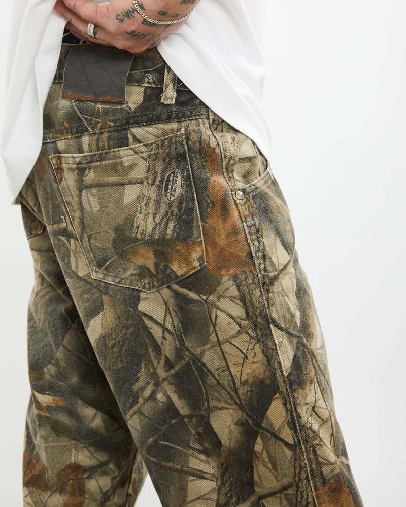Vintage Realtree 'Fleece Lined' Camo Pants <br>31"