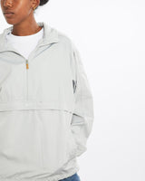 Vintage, Nike, Windbreaker, Jacket, The Real Deal, size medium, colour Grey, newtown, sydney, australia, thrift store, opshop, preloved, secondhand, sustainable, retro, antique, 70s, 80s, 90s, 2000s, 00s, fashion, clothing, streetwear, trendy, garment, style, boutique, store, shop, archive, sale, cheap, best, top, Jackets