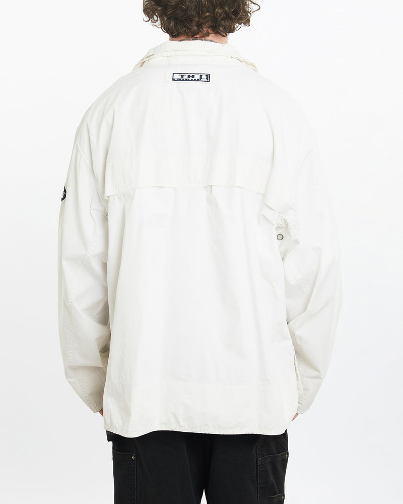 Vintage 90s Tommy Hilfiger Windbreaker Jacket <br>L , The Real Deal , newtown, sydney, australia, thrift store, opshop, preloved, secondhand, sustainable, retro, antique, 70s, 80s, 90s, 2000s, 00s, fashion, clothing, streetwear, trendy, garment, style, boutique, store, shop, archive, sale, cheap, best, top