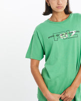 Vintage, 90s, Ralph, Lauren, Polo, Jeans, Co., Tee, The Real Deal, size small, colour Green, newtown, sydney, australia, thrift store, opshop, preloved, secondhand, sustainable, retro, antique, 70s, 80s, 90s, 2000s, 00s, fashion, clothing, streetwear, trendy, garment, style, boutique, store, shop, archive, sale, cheap, best, top, T-Shirts