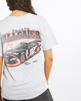 Vintage, Justin, Allgaier, NASCAR, Racing, Tee, The Real Deal, size medium, colour Grey, newtown, sydney, australia, thrift store, opshop, preloved, secondhand, sustainable, retro, antique, 70s, 80s, 90s, 2000s, 00s, fashion, clothing, streetwear, trendy, garment, style, boutique, store, shop, archive, sale, cheap, best, top, T-Shirts
