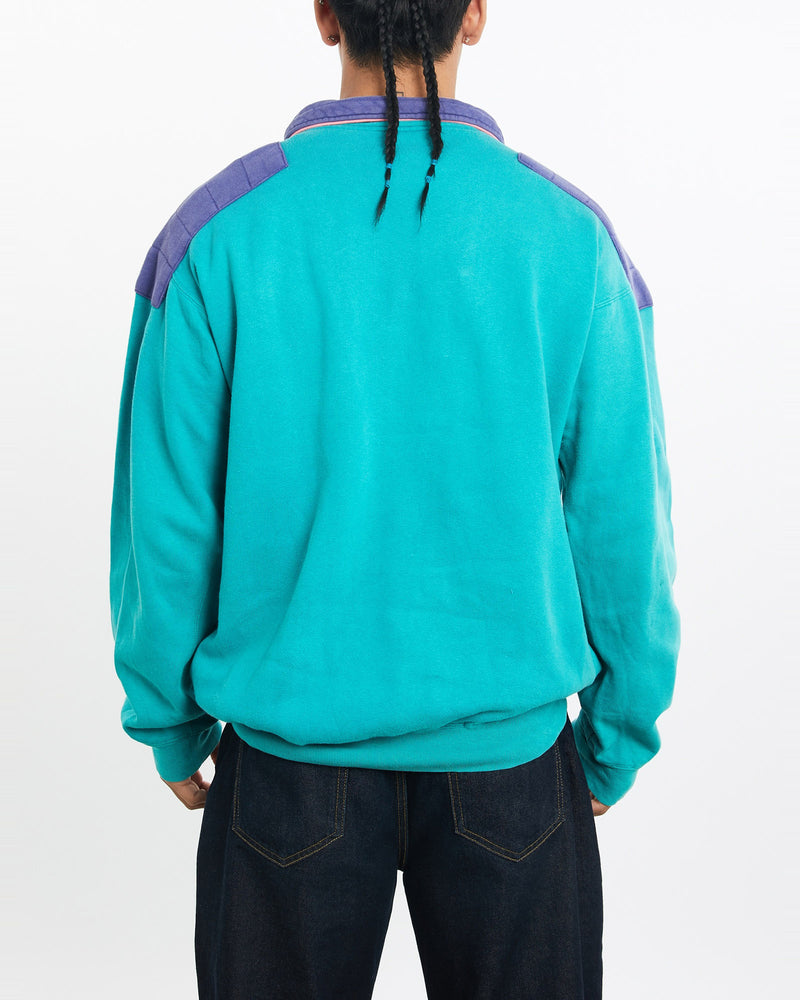 Vintage, 90s, Columbia, Sweatshirt, The Real Deal, size large, colour Multicolour, newtown, sydney, australia, thrift store, opshop, preloved, secondhand, sustainable, retro, antique, 70s, 80s, 90s, 2000s, 00s, fashion, clothing, streetwear, trendy, garment, style, boutique, store, shop, archive, sale, cheap, best, top, Sweats and hoodies