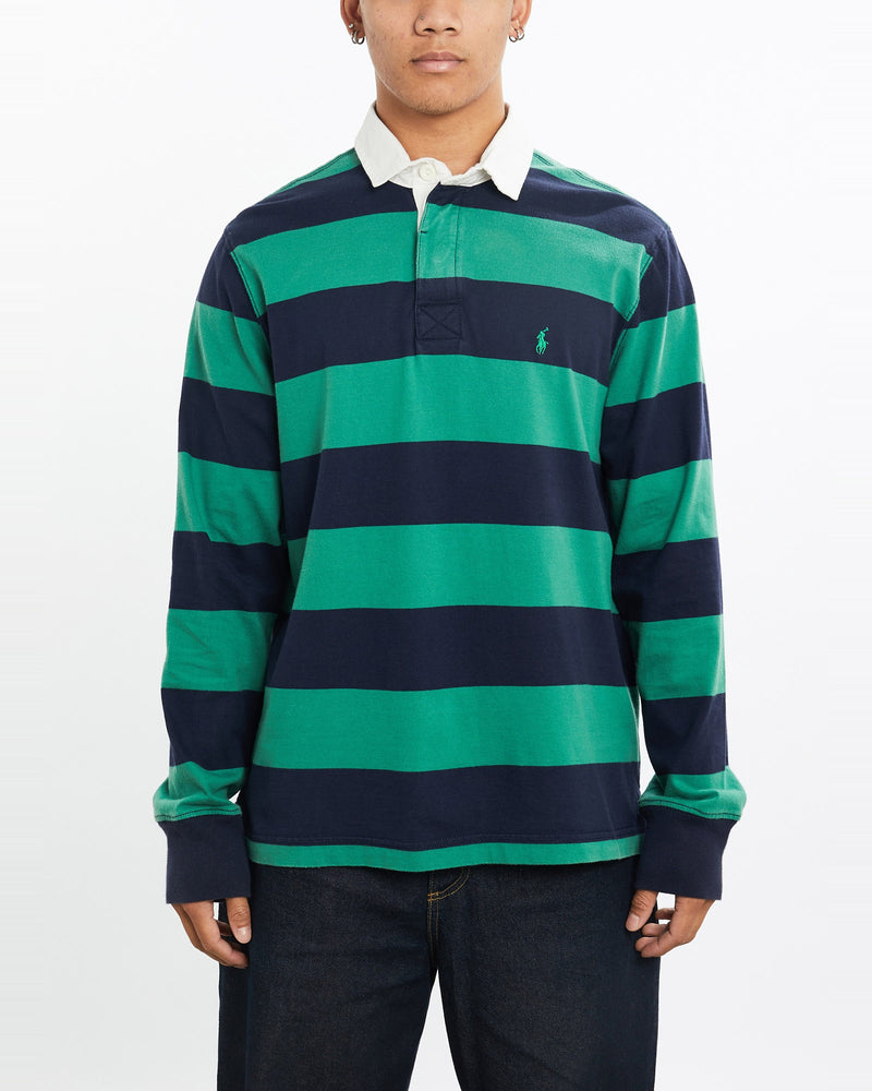 Vintage 90s Polo Ralph Lauren Rugby Shirt L The Real Deal