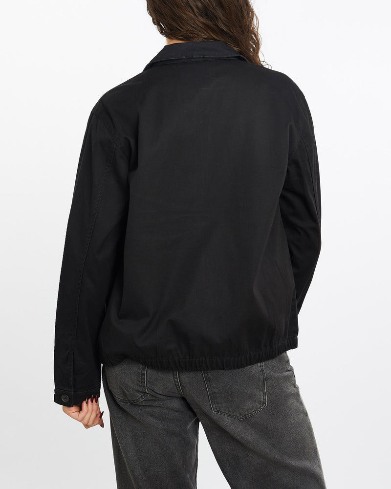 Vintage, 90s, Polo, Ralph, Lauren, Harrington, Jacket, The Real Deal, size medium, colour Black, newtown, sydney, australia, thrift store, opshop, preloved, secondhand, sustainable, retro, antique, 70s, 80s, 90s, 2000s, 00s, fashion, clothing, streetwear, trendy, garment, style, boutique, store, shop, archive, sale, cheap, best, top, Jackets