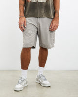 Vintage, Wrangler, Cargo, Shorts, The Real Deal, size 36", colour Grey, newtown, sydney, australia, thrift store, opshop, preloved, secondhand, sustainable, retro, antique, 70s, 80s, 90s, 2000s, 00s, fashion, clothing, streetwear, trendy, garment, style, boutique, store, shop, archive, sale, cheap, best, top, Shorts