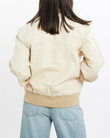 Vintage, 90s, Carhartt, Santa, Fe', Bomber, Jacket, The Real Deal, size small, colour Beige, newtown, sydney, australia, thrift store, opshop, preloved, secondhand, sustainable, retro, antique, 70s, 80s, 90s, 2000s, 00s, fashion, clothing, streetwear, trendy, garment, style, boutique, store, shop, archive, sale, cheap, best, top, Jackets