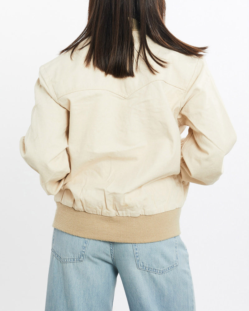 Vintage, 90s, Carhartt, Santa, Fe', Bomber, Jacket, The Real Deal, size small, colour Beige, newtown, sydney, australia, thrift store, opshop, preloved, secondhand, sustainable, retro, antique, 70s, 80s, 90s, 2000s, 00s, fashion, clothing, streetwear, trendy, garment, style, boutique, store, shop, archive, sale, cheap, best, top, Jackets