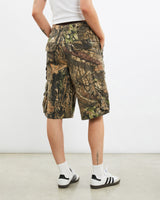 Vintage, Realtree, Camo, Cargo, Shorts, The Real Deal, size 31", colour Green, newtown, sydney, australia, thrift store, opshop, preloved, secondhand, sustainable, retro, antique, 70s, 80s, 90s, 2000s, 00s, fashion, clothing, streetwear, trendy, garment, style, boutique, store, shop, archive, sale, cheap, best, top, Shorts