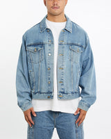 Vintage, Wrangler, Denim, Jacket, The Real Deal, size extra large, colour Blue, newtown, sydney, australia, thrift store, opshop, preloved, secondhand, sustainable, retro, antique, 70s, 80s, 90s, 2000s, 00s, fashion, clothing, streetwear, trendy, garment, style, boutique, store, shop, archive, sale, cheap, best, top, Jackets