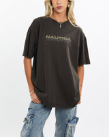 Vintage, 90s, Nautica, Competition, Tee, The Real Deal, size medium, colour Black, newtown, sydney, australia, thrift store, opshop, preloved, secondhand, sustainable, retro, antique, 70s, 80s, 90s, 2000s, 00s, fashion, clothing, streetwear, trendy, garment, style, boutique, store, shop, archive, sale, cheap, best, top, T-Shirts