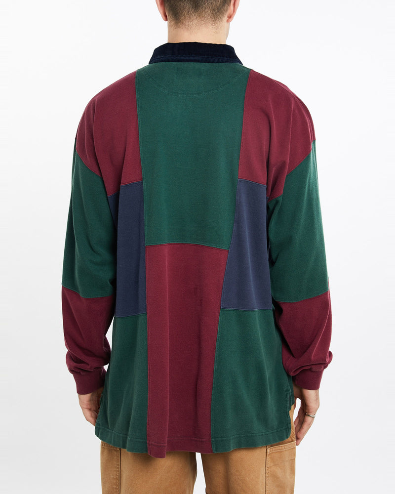 Vintage, 90s, Polo, Ralph, Lauren, Rugby, Shirt, The Real Deal, size extra large, colour Multicolour, newtown, sydney, australia, thrift store, opshop, preloved, secondhand, sustainable, retro, antique, 70s, 80s, 90s, 2000s, 00s, fashion, clothing, streetwear, trendy, garment, style, boutique, store, shop, archive, sale, cheap, best, top, Shirts