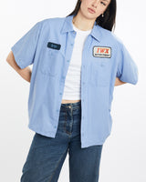 Vintage, Mechanic, Shirt, The Real Deal, size large, colour Blue, newtown, sydney, australia, thrift store, opshop, preloved, secondhand, sustainable, retro, antique, 70s, 80s, 90s, 2000s, 00s, fashion, clothing, streetwear, trendy, garment, style, boutique, store, shop, archive, sale, cheap, best, top, Shirts