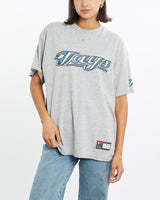 Vintage, Nike, MLB, Toronto, Blue, Jays, Tee, The Real Deal, size small, colour Grey, newtown, sydney, australia, thrift store, opshop, preloved, secondhand, sustainable, retro, antique, 70s, 80s, 90s, 2000s, 00s, fashion, clothing, streetwear, trendy, garment, style, boutique, store, shop, archive, sale, cheap, best, top, T-Shirts