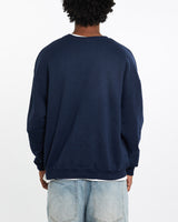 Vintage, Russell, Athletic, Sweatshirt, The Real Deal, size large, colour Navy, newtown, sydney, australia, thrift store, opshop, preloved, secondhand, sustainable, retro, antique, 70s, 80s, 90s, 2000s, 00s, fashion, clothing, streetwear, trendy, garment, style, boutique, store, shop, archive, sale, cheap, best, top, Sweats and hoodies