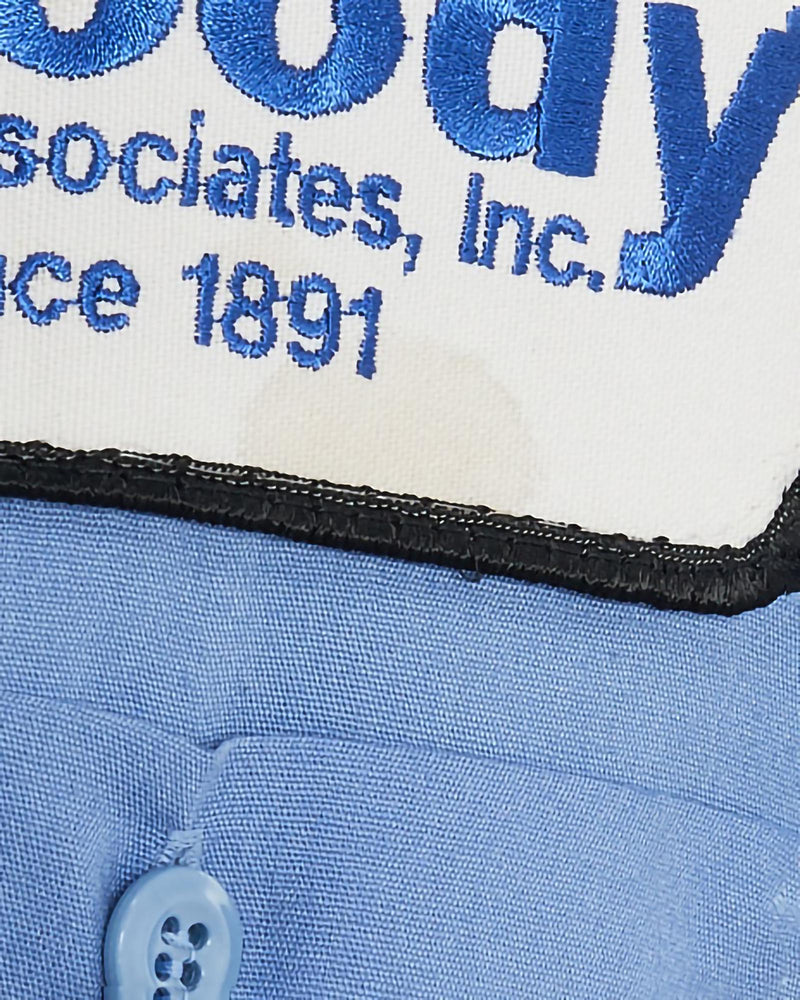 Vintage, Mechanic, Shirt, The Real Deal, size large, colour Blue, newtown, sydney, australia, thrift store, opshop, preloved, secondhand, sustainable, retro, antique, 70s, 80s, 90s, 2000s, 00s, fashion, clothing, streetwear, trendy, garment, style, boutique, store, shop, archive, sale, cheap, best, top, Shirts