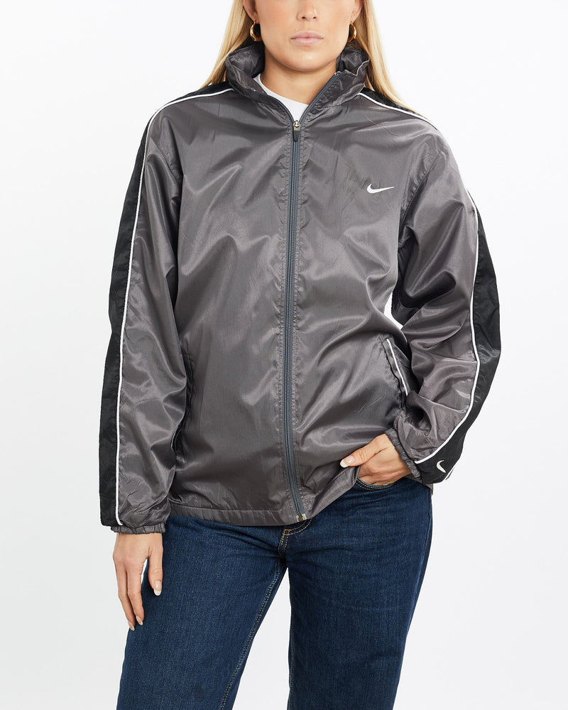 Vintage, Nike, Windbreaker, Jacket, The Real Deal, size medium, colour Brown, newtown, sydney, australia, thrift store, opshop, preloved, secondhand, sustainable, retro, antique, 70s, 80s, 90s, 2000s, 00s, fashion, clothing, streetwear, trendy, garment, style, boutique, store, shop, archive, sale, cheap, best, top, Jackets