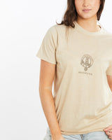 Vintage, 80s, Clan, MacCallum, Tee, The Real Deal, size small, colour Brown, newtown, sydney, australia, thrift store, opshop, preloved, secondhand, sustainable, retro, antique, 70s, 80s, 90s, 2000s, 00s, fashion, clothing, streetwear, trendy, garment, style, boutique, store, shop, archive, sale, cheap, best, top, T-Shirts