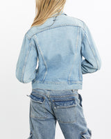 Vintage, Lee, Denim, Jacket, The Real Deal, size extra small, colour Blue, newtown, sydney, australia, thrift store, opshop, preloved, secondhand, sustainable, retro, antique, 70s, 80s, 90s, 2000s, 00s, fashion, clothing, streetwear, trendy, garment, style, boutique, store, shop, archive, sale, cheap, best, top, Jackets