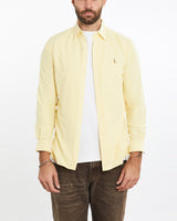 Vintage, 90s, Polo, Ralph, Lauren, Button, Up, Shirt, The Real Deal, size medium, colour Yellow, newtown, sydney, australia, thrift store, opshop, preloved, secondhand, sustainable, retro, antique, 70s, 80s, 90s, 2000s, 00s, fashion, clothing, streetwear, trendy, garment, style, boutique, store, shop, archive, sale, cheap, best, top, Shirts