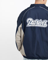 Vintage, NFL, New, England, Patriots, Windbreaker, Jacket, The Real Deal, size double extra large, colour Multicolour, newtown, sydney, australia, thrift store, opshop, preloved, secondhand, sustainable, retro, antique, 70s, 80s, 90s, 2000s, 00s, fashion, clothing, streetwear, trendy, garment, style, boutique, store, shop, archive, sale, cheap, best, top, Jackets