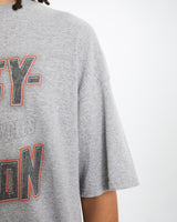 Harley Davidson Tee <br>L , The Real Deal , newtown, sydney, australia, thrift store, opshop, preloved, secondhand, sustainable, retro, antique, 70s, 80s, 90s, 2000s, 00s, fashion, clothing, streetwear, trendy, garment, style, boutique, store, shop, archive, sale, cheap, best, top