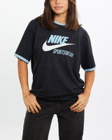 Vintage, Nike, Sportswear, Tee, The Real Deal, size extra small, colour Black, newtown, sydney, australia, thrift store, opshop, preloved, secondhand, sustainable, retro, antique, 70s, 80s, 90s, 2000s, 00s, fashion, clothing, streetwear, trendy, garment, style, boutique, store, shop, archive, sale, cheap, best, top, T-Shirts