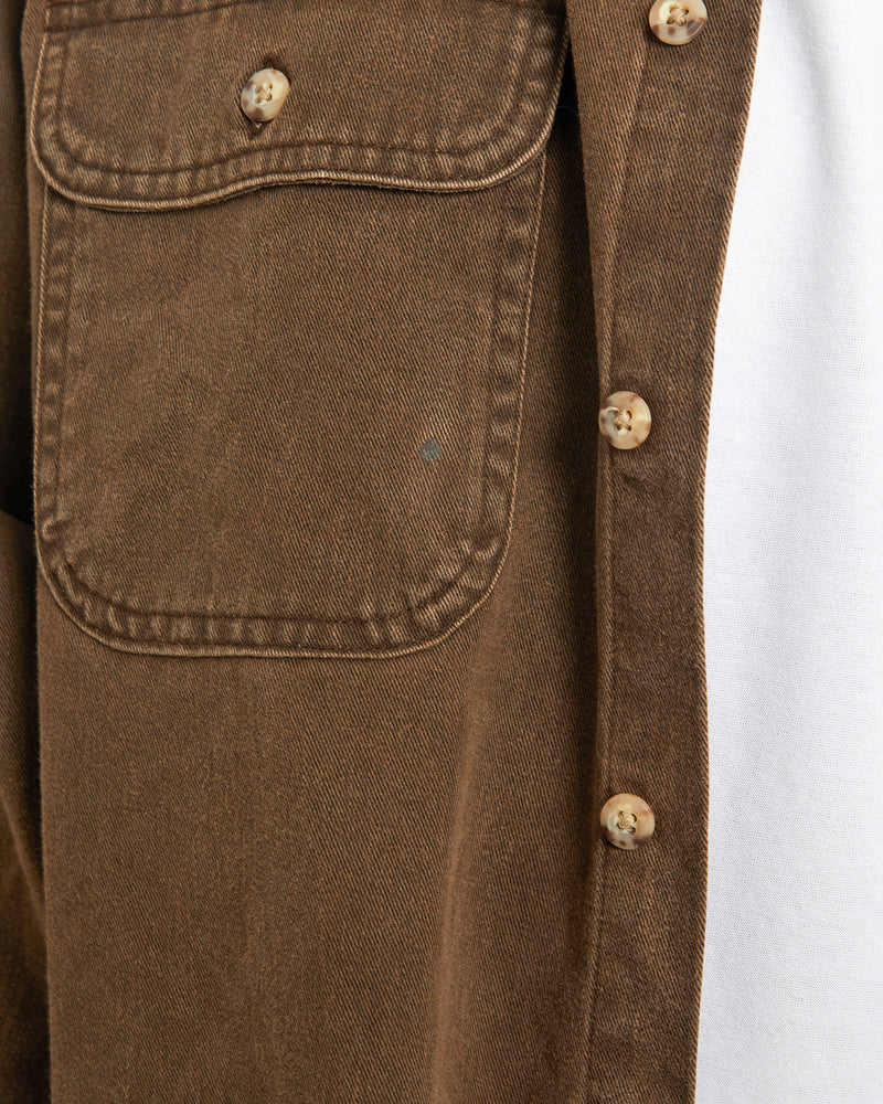 Vintage Carhartt Button Up Shirt <br>XXL , The Real Deal , newtown, sydney, australia, thrift store, opshop, preloved, secondhand, sustainable, retro, antique, 70s, 80s, 90s, 2000s, 00s, fashion, clothing, streetwear, trendy, garment, style, boutique, store, shop, archive, sale, cheap, best, top