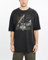 Vintage, 90s, Wolf, Wildlife, Tee, The Real Deal, size extra large, colour Black, newtown, sydney, australia, thrift store, opshop, preloved, secondhand, sustainable, retro, antique, 70s, 80s, 90s, 2000s, 00s, fashion, clothing, streetwear, trendy, garment, style, boutique, store, shop, archive, sale, cheap, best, top, T-Shirts