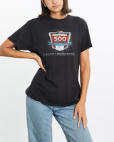 Daytona, 500, NASCAR, Racing, Tee, The Real Deal, size small, colour Black, newtown, sydney, australia, thrift store, opshop, preloved, secondhand, sustainable, retro, antique, 70s, 80s, 90s, 2000s, 00s, fashion, clothing, streetwear, trendy, garment, style, boutique, store, shop, archive, sale, cheap, best, top, T-Shirts