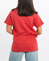 Vintage, 80s, NCAA, Rutgers, University, Tee, The Real Deal, size double extra small, colour Red, newtown, sydney, australia, thrift store, opshop, preloved, secondhand, sustainable, retro, antique, 70s, 80s, 90s, 2000s, 00s, fashion, clothing, streetwear, trendy, garment, style, boutique, store, shop, archive, sale, cheap, best, top, T-Shirts