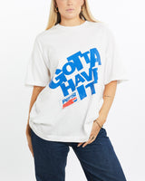 Vintage, 80s, Pepsi, Cola, Tee, The Real Deal, size medium, colour White, newtown, sydney, australia, thrift store, opshop, preloved, secondhand, sustainable, retro, antique, 70s, 80s, 90s, 2000s, 00s, fashion, clothing, streetwear, trendy, garment, style, boutique, store, shop, archive, sale, cheap, best, top, T-Shirts