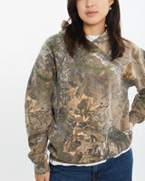 Vintage Realtree Camo Hooded Sweatshirt <br>S , The Real Deal , newtown, sydney, australia, thrift store, opshop, preloved, secondhand, sustainable, retro, antique, 70s, 80s, 90s, 2000s, 00s, fashion, clothing, streetwear, trendy, garment, style, boutique, store, shop, archive, sale, cheap, best, top