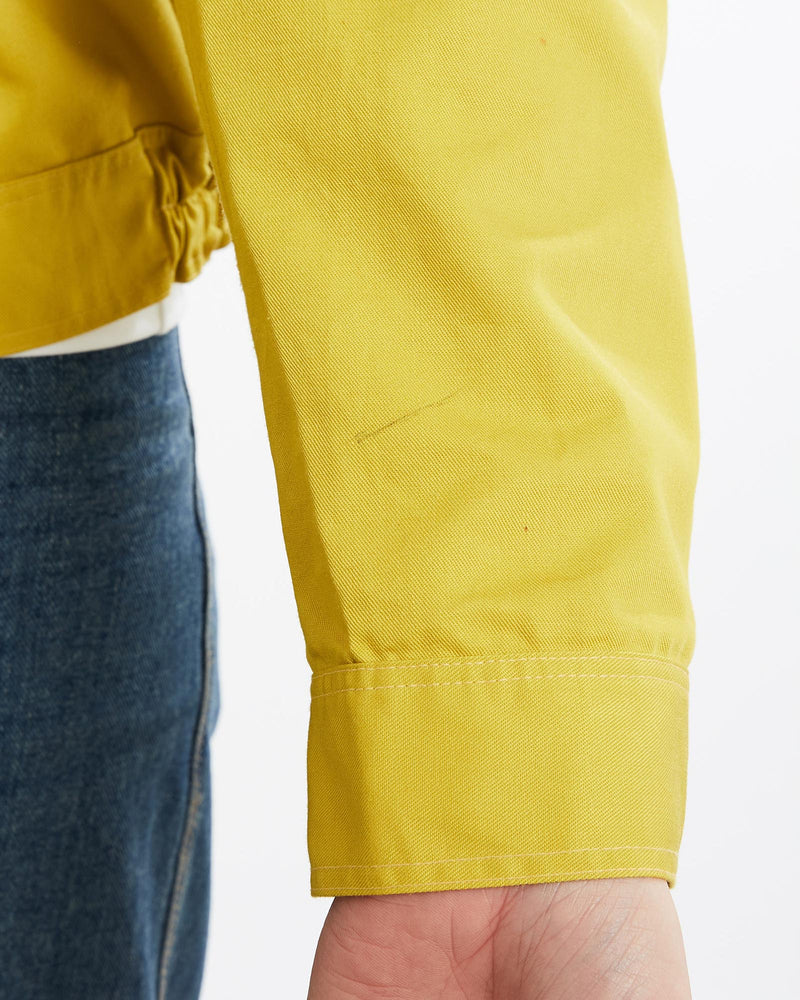 Vintage, 90s, Sicherheitswacht, Security, Guard, Jacket, The Real Deal, size medium, colour Yellow, newtown, sydney, australia, thrift store, opshop, preloved, secondhand, sustainable, retro, antique, 70s, 80s, 90s, 2000s, 00s, fashion, clothing, streetwear, trendy, garment, style, boutique, store, shop, archive, sale, cheap, best, top, Jackets