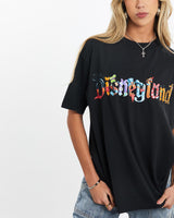 Vintage, 90s, Disneyland, Tee, The Real Deal, size small, colour Black, newtown, sydney, australia, thrift store, opshop, preloved, secondhand, sustainable, retro, antique, 70s, 80s, 90s, 2000s, 00s, fashion, clothing, streetwear, trendy, garment, style, boutique, store, shop, archive, sale, cheap, best, top, T-Shirts