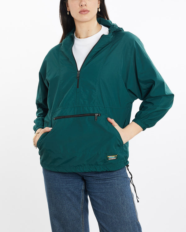 Vintage, 90s, L.L., Bean, Windbreaker, Jacket, The Real Deal, size medium, colour Green, newtown, sydney, australia, thrift store, opshop, preloved, secondhand, sustainable, retro, antique, 70s, 80s, 90s, 2000s, 00s, fashion, clothing, streetwear, trendy, garment, style, boutique, store, shop, archive, sale, cheap, best, top, Jackets