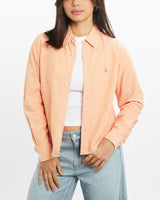 Vintage, 90s, Polo, Ralph, Lauren, Button, Up, Shirt, The Real Deal, size double extra small, colour Orange, newtown, sydney, australia, thrift store, opshop, preloved, secondhand, sustainable, retro, antique, 70s, 80s, 90s, 2000s, 00s, fashion, clothing, streetwear, trendy, garment, style, boutique, store, shop, archive, sale, cheap, best, top, Shirts