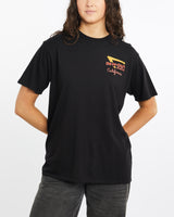 Vintage, In-N-Out, Burger, Tee, The Real Deal, size medium, colour Black, newtown, sydney, australia, thrift store, opshop, preloved, secondhand, sustainable, retro, antique, 70s, 80s, 90s, 2000s, 00s, fashion, clothing, streetwear, trendy, garment, style, boutique, store, shop, archive, sale, cheap, best, top, T-Shirts