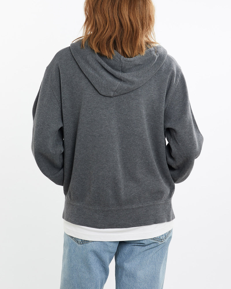 Vintage, 90s, Polo, Ralph, Lauren, Full, Zip, Hooded, Sweatshirt, The Real Deal, size medium, colour Grey, newtown, sydney, australia, thrift store, opshop, preloved, secondhand, sustainable, retro, antique, 70s, 80s, 90s, 2000s, 00s, fashion, clothing, streetwear, trendy, garment, style, boutique, store, shop, archive, sale, cheap, best, top, Sweats and hoodies