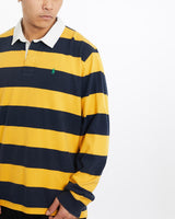 Vintage, 90s, Polo, Ralph, Lauren, Rugby, Shirt, The Real Deal, size extra large, colour Multicolour, newtown, sydney, australia, thrift store, opshop, preloved, secondhand, sustainable, retro, antique, 70s, 80s, 90s, 2000s, 00s, fashion, clothing, streetwear, trendy, garment, style, boutique, store, shop, archive, sale, cheap, best, top, Shirts