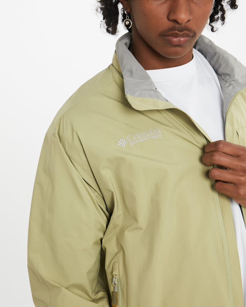 Vintage 90s Columbia Windbreaker Jacket <br>L , The Real Deal , newtown, sydney, australia, thrift store, opshop, preloved, secondhand, sustainable, retro, antique, 70s, 80s, 90s, 2000s, 00s, fashion, clothing, streetwear, trendy, garment, style, boutique, store, shop, archive, sale, cheap, best, top