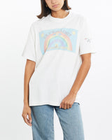 Vintage, 90s, Skydiving, Center, Tee, The Real Deal, size small, colour White, newtown, sydney, australia, thrift store, opshop, preloved, secondhand, sustainable, retro, antique, 70s, 80s, 90s, 2000s, 00s, fashion, clothing, streetwear, trendy, garment, style, boutique, store, shop, archive, sale, cheap, best, top, T-Shirts