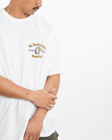 Vintage, Harley, Davidson, Owners, Group, Tee, The Real Deal, size large, colour White, newtown, sydney, australia, thrift store, opshop, preloved, secondhand, sustainable, retro, antique, 70s, 80s, 90s, 2000s, 00s, fashion, clothing, streetwear, trendy, garment, style, boutique, store, shop, archive, sale, cheap, best, top, T-Shirts