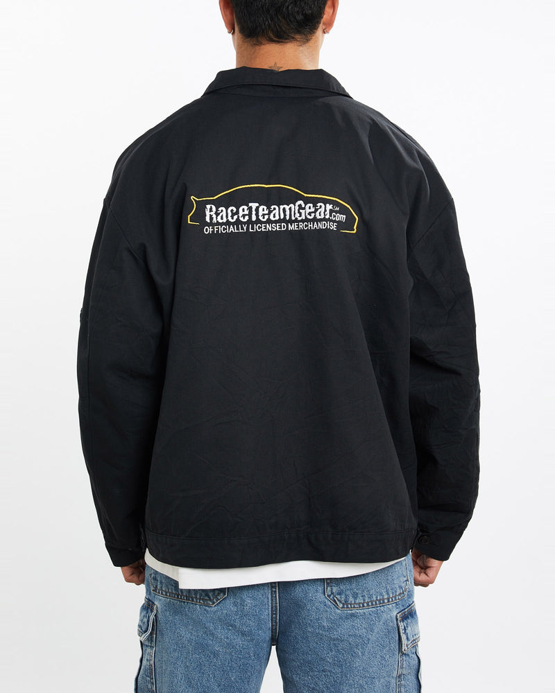 Vintage, Mechanic, Jacket, The Real Deal, size double extra large, colour Black, newtown, sydney, australia, thrift store, opshop, preloved, secondhand, sustainable, retro, antique, 70s, 80s, 90s, 2000s, 00s, fashion, clothing, streetwear, trendy, garment, style, boutique, store, shop, archive, sale, cheap, best, top, Jackets