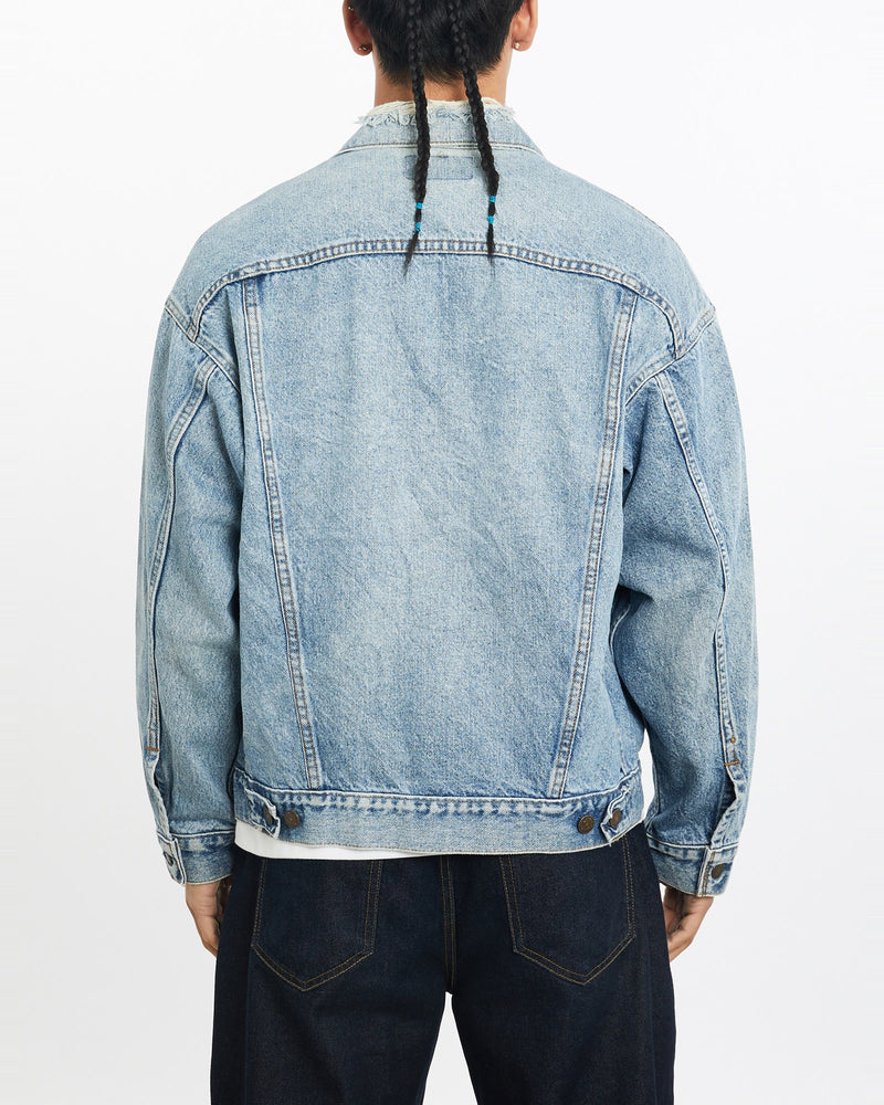 Vintage, Levi's, Denim, Jacket, The Real Deal, size large, colour Blue, newtown, sydney, australia, thrift store, opshop, preloved, secondhand, sustainable, retro, antique, 70s, 80s, 90s, 2000s, 00s, fashion, clothing, streetwear, trendy, garment, style, boutique, store, shop, archive, sale, cheap, best, top, Jackets