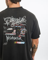 Vintage, 1997, Dale, Earnhardt, NASCAR, Racing, Tee, The Real Deal, size large, colour Black, newtown, sydney, australia, thrift store, opshop, preloved, secondhand, sustainable, retro, antique, 70s, 80s, 90s, 2000s, 00s, fashion, clothing, streetwear, trendy, garment, style, boutique, store, shop, archive, sale, cheap, best, top, T-Shirts