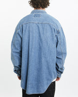 Vintage 90s Levi's Denim Button Up Shirt <br>L , The Real Deal , newtown, sydney, australia, thrift store, opshop, preloved, secondhand, sustainable, retro, antique, 70s, 80s, 90s, 2000s, 00s, fashion, clothing, streetwear, trendy, garment, style, boutique, store, shop, archive, sale, cheap, best, top