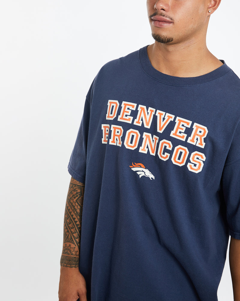 Vintage NFL Denver Broncos Tee <br>XL , The Real Deal , newtown, sydney, australia, thrift store, opshop, preloved, secondhand, sustainable, retro, antique, 70s, 80s, 90s, 2000s, 00s, fashion, clothing, streetwear, trendy, garment, style, boutique, store, shop, archive, sale, cheap, best, top