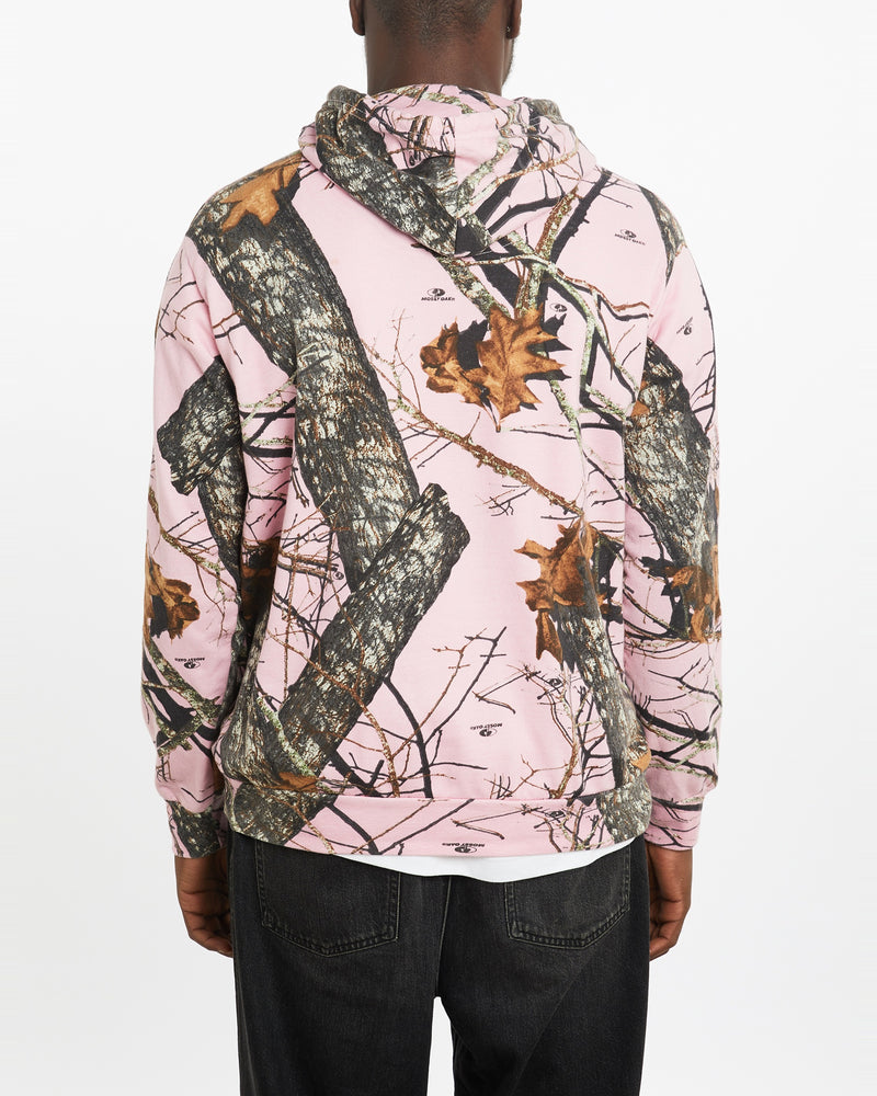Vintage Mossy Oak Realtree Camo Hooded Sweatshirt <br>L , The Real Deal , newtown, sydney, australia, thrift store, opshop, preloved, secondhand, sustainable, retro, antique, 70s, 80s, 90s, 2000s, 00s, fashion, clothing, streetwear, trendy, garment, style, boutique, store, shop, archive, sale, cheap, best, top