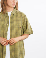 Vintage, 90s, Polo, Ralph, Lauren, Short, Sleeve, Button, Up, Shirt, The Real Deal, size medium, colour Green, newtown, sydney, australia, thrift store, opshop, preloved, secondhand, sustainable, retro, antique, 70s, 80s, 90s, 2000s, 00s, fashion, clothing, streetwear, trendy, garment, style, boutique, store, shop, archive, sale, cheap, best, top, Shirts