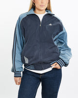 Vintage, Adidas, Track, Jacket, The Real Deal, size medium, colour Navy, newtown, sydney, australia, thrift store, opshop, preloved, secondhand, sustainable, retro, antique, 70s, 80s, 90s, 2000s, 00s, fashion, clothing, streetwear, trendy, garment, style, boutique, store, shop, archive, sale, cheap, best, top, Jackets